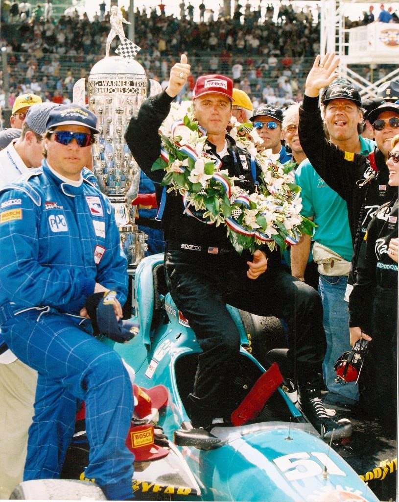 granger at racing car