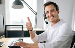 guy giving thumbs up The Importance of Emotional Intelligence in the Workplace body