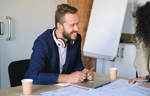 guy smiling Building Resilience Strategies for Overcoming Challenges in Business and Life body